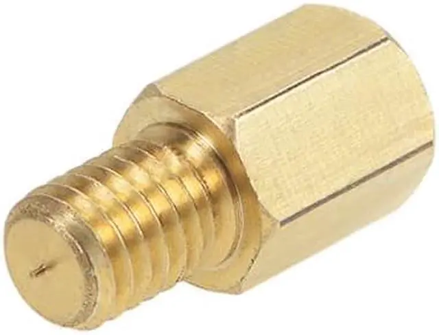 Alt view image 3 of 4 - M6x10mm+8mm Male-Female Brass Hex PCB Motherboard Spacer Standoff for FPV Drone Quadcopter, Computer & Circuit Board 10pcs