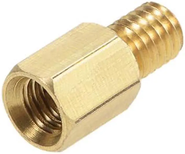 Alt view image 4 of 4 - M6x10mm+8mm Male-Female Brass Hex PCB Motherboard Spacer Standoff for FPV Drone Quadcopter, Computer & Circuit Board 10pcs