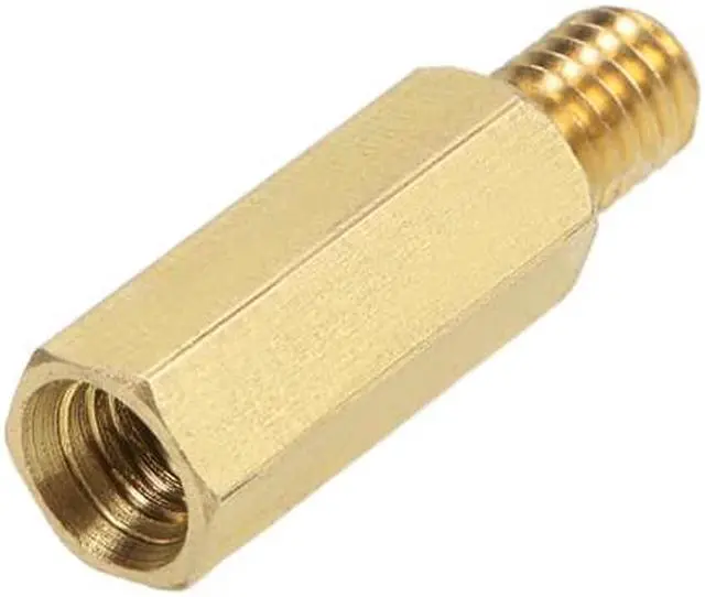 Alt view image 4 of 4 - M6x20mm+8mm Male-Female Brass Hex PCB Motherboard Spacer Standoff for FPV Drone Quadcopter, Computer & Circuit Board 10pcs