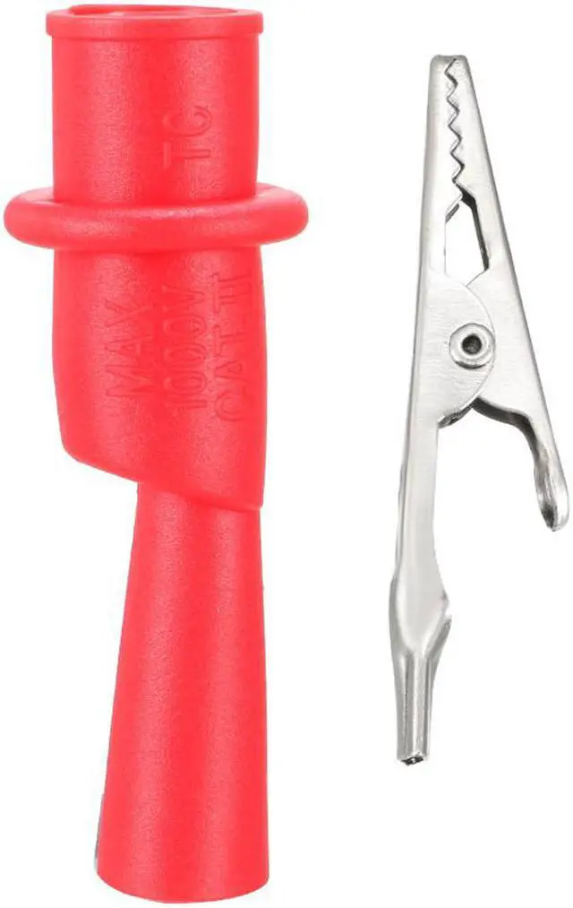 Alt view image 6 of 6 - Multimeter Tests, Digital Multimeter Probe Tester Wire Pen Cable with Alligator Clips,1000V 20A, 4-in-1 Set