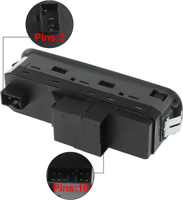 Alt view image 5 of 5 - Car Power Window Switch for Suzuki Vitara 1999-2003 3799065D10T01