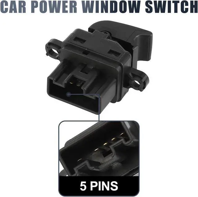 Alt view image 4 of 6 - B32H-66-370 Car Power Window Switch Replacement Black for Mazda 3 2004-2009