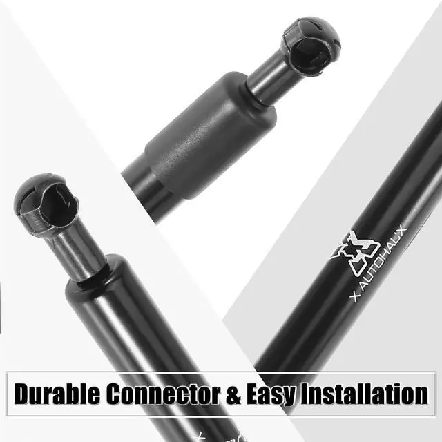 Alt view image 5 of 7 - Car Tailgate Lift Support Rear Gate Gas Struts Spring Black Set for Dodge for Ram 1500 2500 3500 2009-2018