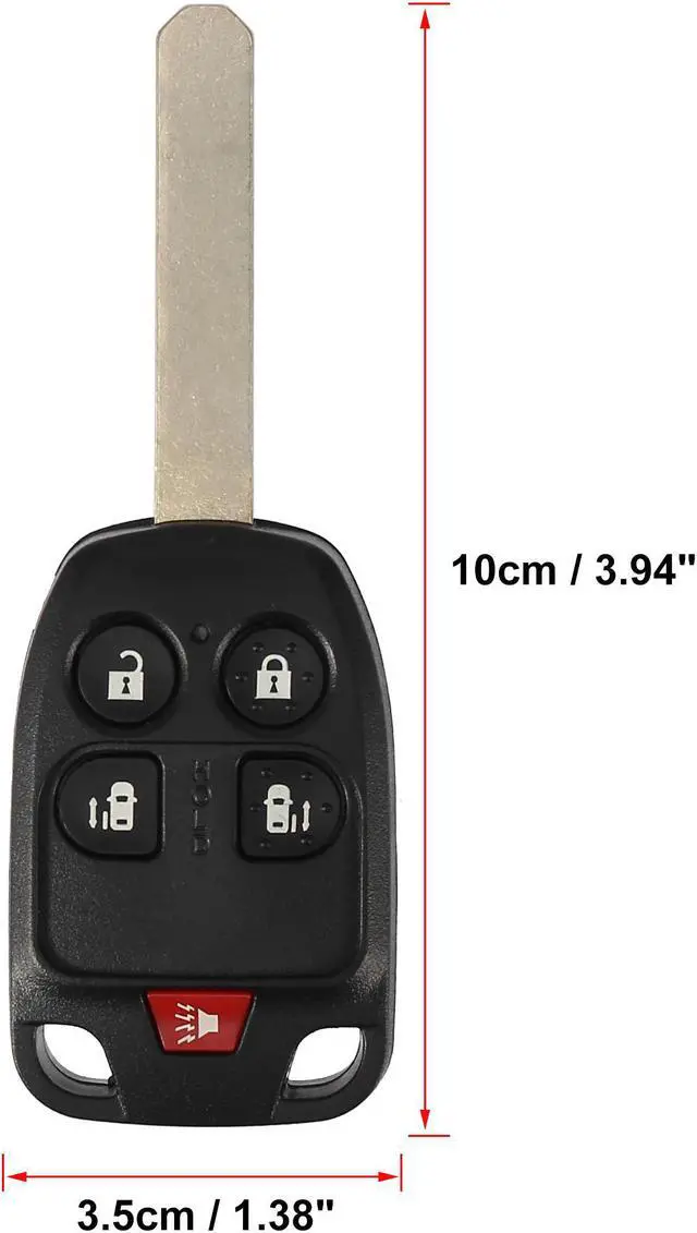 Alt view image 4 of 5 - Replacement Keyless Entry Remote Car Key Fob 313.8Mhz for Honda Odyssey 11-13