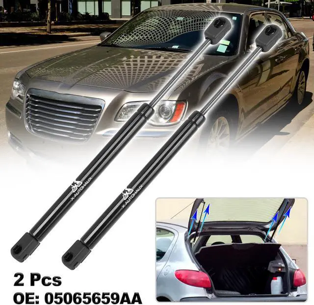 Alt view image 2 of 6 - 2pcs Rear Trunk Lift Supports Struts Shocks Gas Spring 05065659AA for Chrysler 300 2005-2008