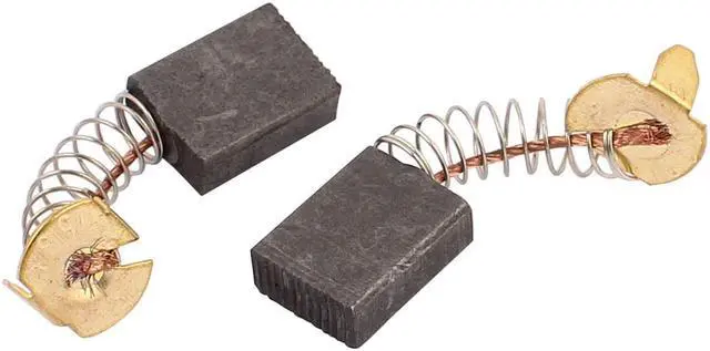 Alt view image 2 of 2 - 5 Pairs 40 x 17 x 13 x 6mm Carbon Brush for Electric Hammer Drill Motor