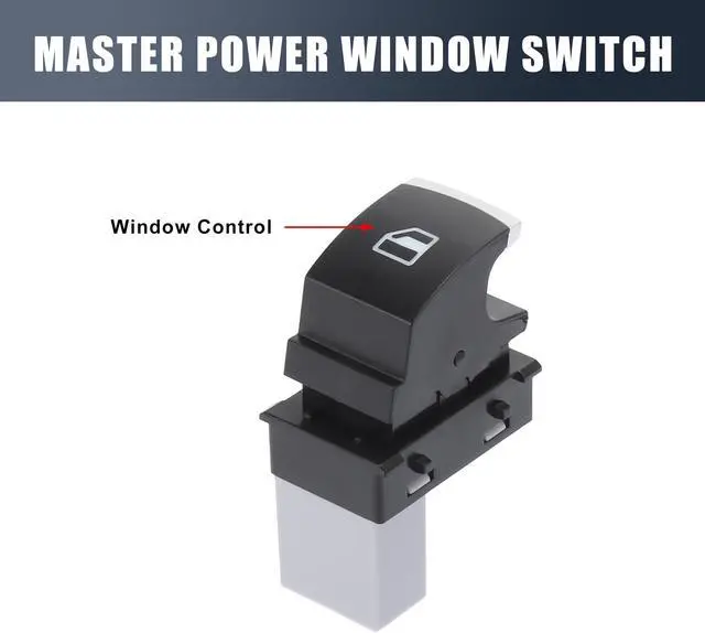 Alt view image 3 of 7 - 5ND959855 Car Power Window Switch for Volkswagen Tiguan Jetta Touareg Passat CC