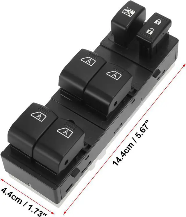 Alt view image 5 of 7 - 25401-JK42E 254019N00D Car Power Window Switch for Infiniti G25 2011-2012 for Nissan Maxima 2009-2012