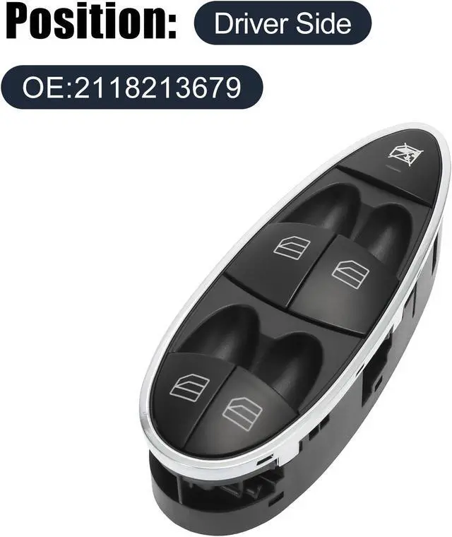 Alt view image 2 of 7 - 2118213679 Car Power Window Switch for Mercedes-Benz E550 CLS550 E500 E350 E320 E300 CLS500