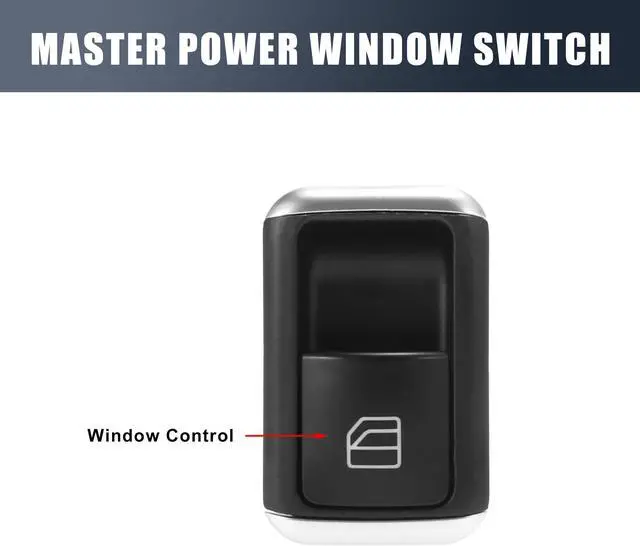 Alt view image 3 of 7 - 2049058202 Car Power Window Switch for Mercedes-Benz B250e GLE500 GLE400 2016-2017