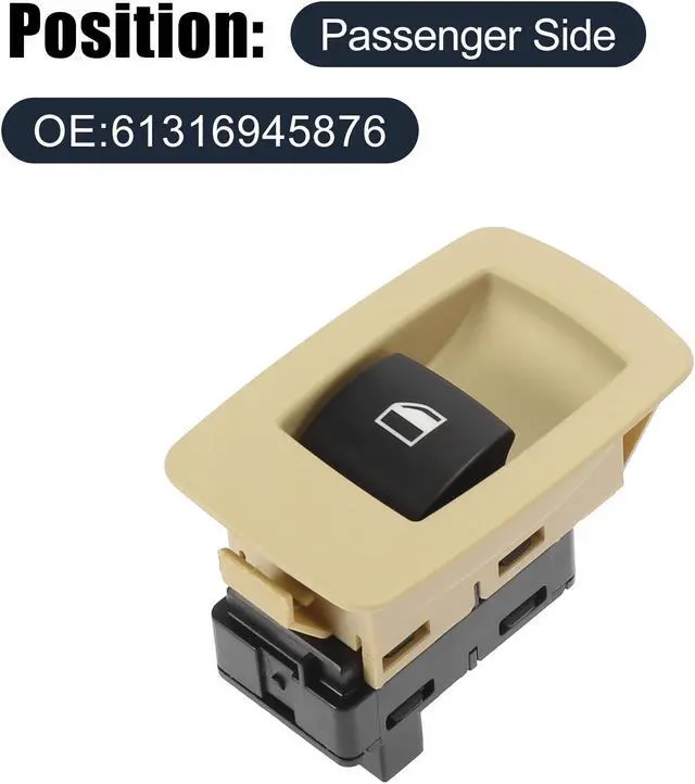 Alt view image 2 of 7 - 61316945876 Car Power Window Switch for BMW 325i X5 X6 335i 323i 328i X3 328xi 325d