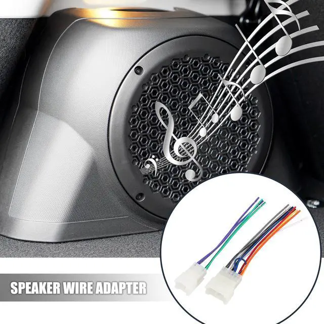 Alt view image 2 of 7 - 71-1761 Car Stereo CD Player Wiring Harness Wire Radio Adapter Install Plug Set for Toyota for Subaru for Pioneer Headunits