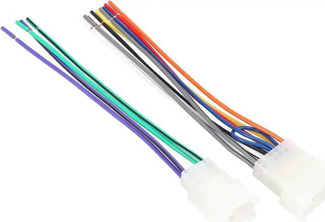 Alt view image 4 of 7 - 71-1761 Car Stereo CD Player Wiring Harness Wire Radio Adapter Install Plug Set for Toyota for Subaru for Pioneer Headunits