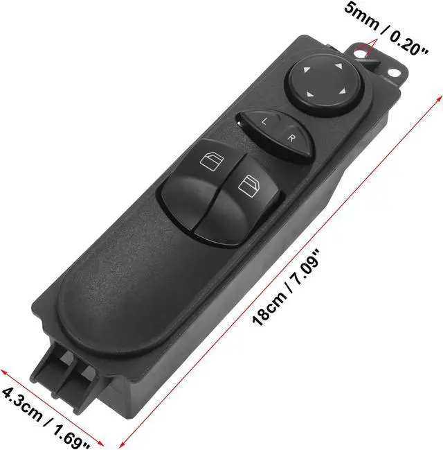 Alt view image 4 of 7 - 9065451213 Car Power Window Switch for Mercedes-Benz Sprinter 3500 2010-2017