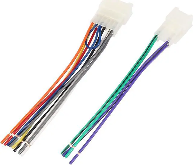 Alt view image 5 of 7 - 71-1761 Car Stereo CD Player Wiring Harness Wire Radio Adapter Install Plug Set for Toyota for Subaru for Pioneer Headunits