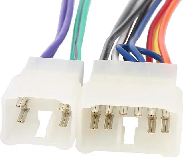 Alt view image 7 of 7 - 71-1761 Car Stereo CD Player Wiring Harness Wire Radio Adapter Install Plug Set for Toyota for Subaru for Pioneer Headunits