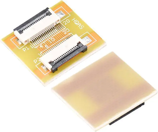 Alt view image 3 of 6 - Flexible Flat Cable (A Type) and Flip Up to Mount Extend Adapter Kit, 16 Pin 0.5mm Pitch 200mm FFC for LCD TV Car Audio DVD Player Laptop