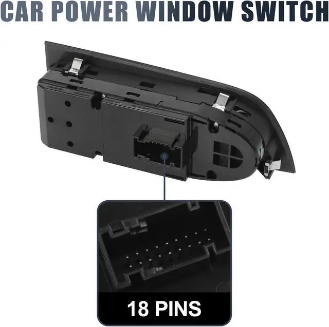 Alt view image 4 of 7 - 61319217332 Car Power Window Switch for BMW 328i 325i 335xi 330i 328xi 335d M3 330xi