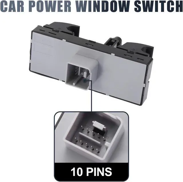 Alt view image 4 of 7 - 1K4959857AREH Car Power Window Switch for Volkswagen Tiguan Jetta CC Passat Golf Rabbit GTI