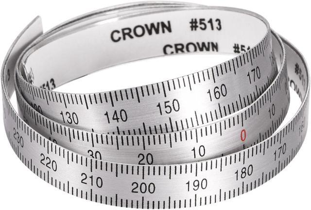 Aluminum Center Finding Ruler 10-inch Adhesive Tape Measure, (from