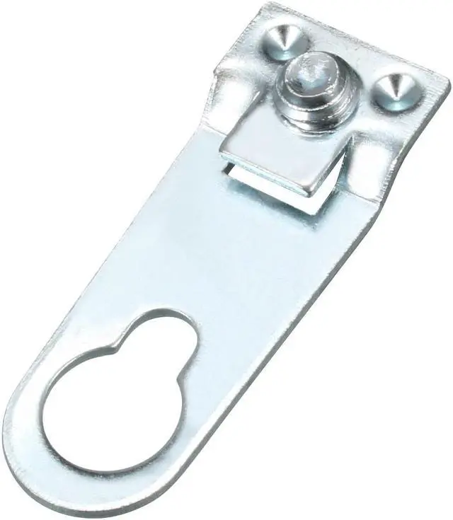 Alt view image 2 of 2 - 40mm x 15mm Steel Photo Picture Frame Hanging Brackets Hooks Hangers