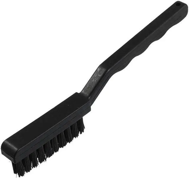 Main image of Black Grip 2 Rows 60mmx10mm Bristle Bristles Anti Static ESD Brush PCB Cleaner