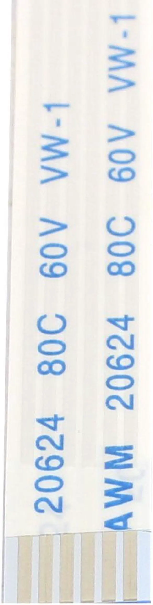 Alt view image 2 of 2 - Unique Bargains 20Pcs 1.0mm Pitch 6 Pin AWM 20624 80C 60V VW-1 Flexible Flat Cable FFC 200mm