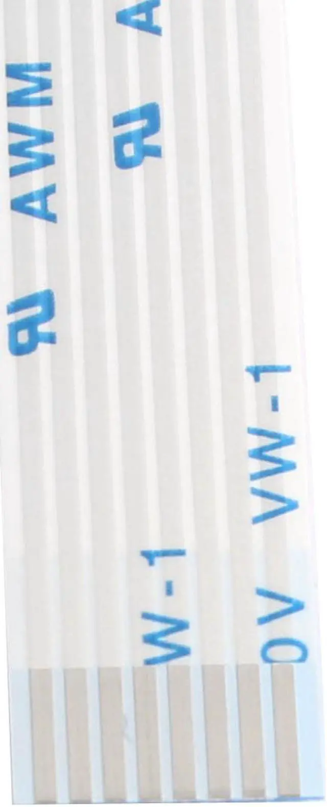 Alt view image 2 of 2 - Unique Bargains 20Pcs 1.0mm Pitch 8 Pin AWM 80C 60V VW-1 Flexible Flat Cable FFC FPC 200mm