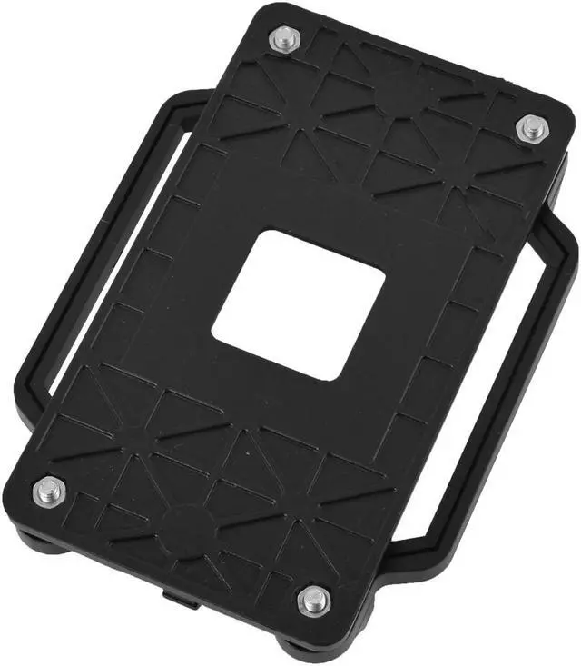 Alt view image 2 of 5 - Plastic CPU Fan Retainer Bracket Stand Black 2pcs for ADM AM2 AM3 FM1 FM2 FM2+