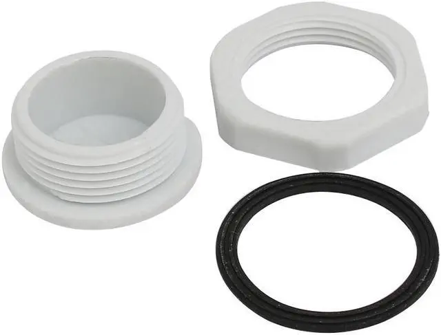 Alt view image 3 of 3 - Unique Bargains PG21 Nylon Male Threaded Cable Gland Screw End Cap Cover Gray 10pcs