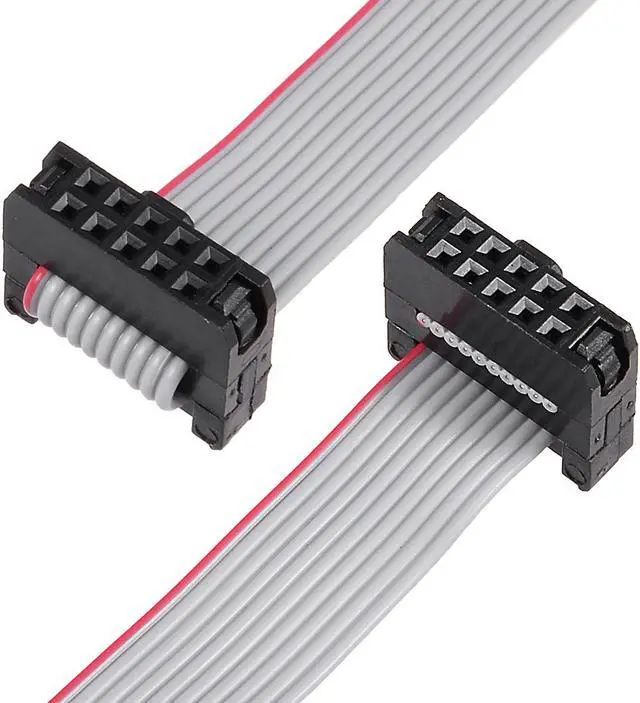 Alt view image 5 of 5 - IDC 10 Pins Connector Flat Ribbon Cable Female Connector 30cm 2mm Pitch,5pcs