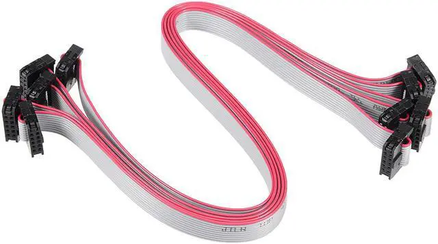 Main image of IDC 10 Pins Connector Flat Ribbon Cable Female Connector 30cm 2mm Pitch,5pcs