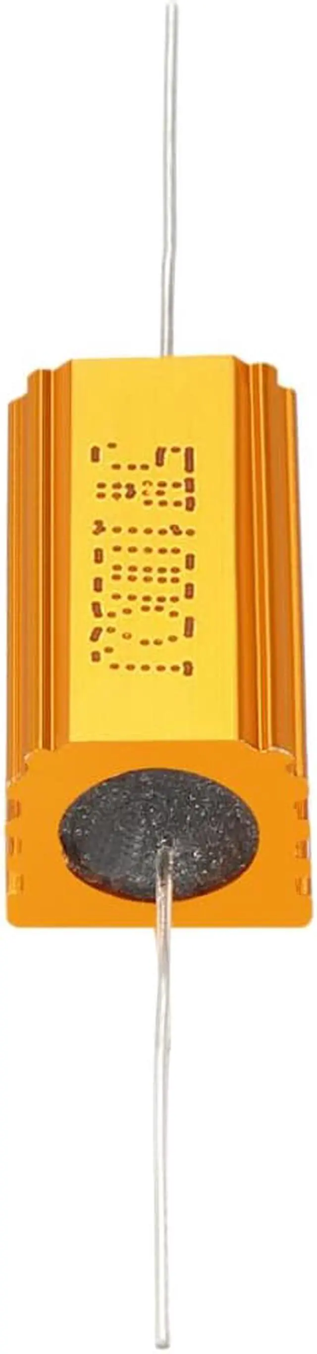 Alt view image 2 of 4 - Unique Bargains 2 Pcs Aluminum Case Resistor 5W 100 Ohm Wirewound for LED Replacement Converter