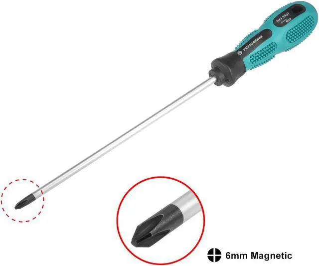 Alt view image 2 of 7 - Phillips Bits 10pcs 1/4 Inch Hex Shank Magnetic Cross PH1 Screwdriver Bit Set 25mm Length S2 Screw Driver Kit Tools