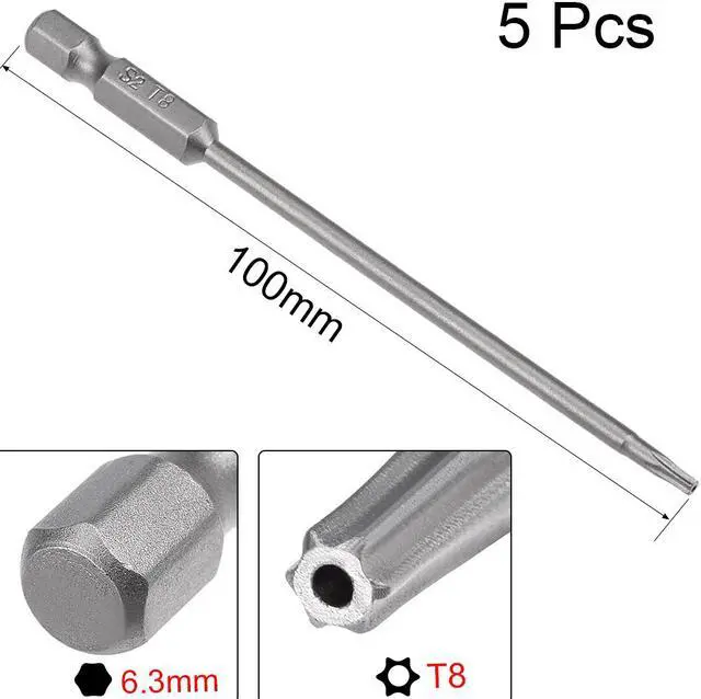 Alt view image 2 of 7 - 7mm Slotted Impact Screwdriver, 6-Inch Keystone Demolition Driver Magnetic