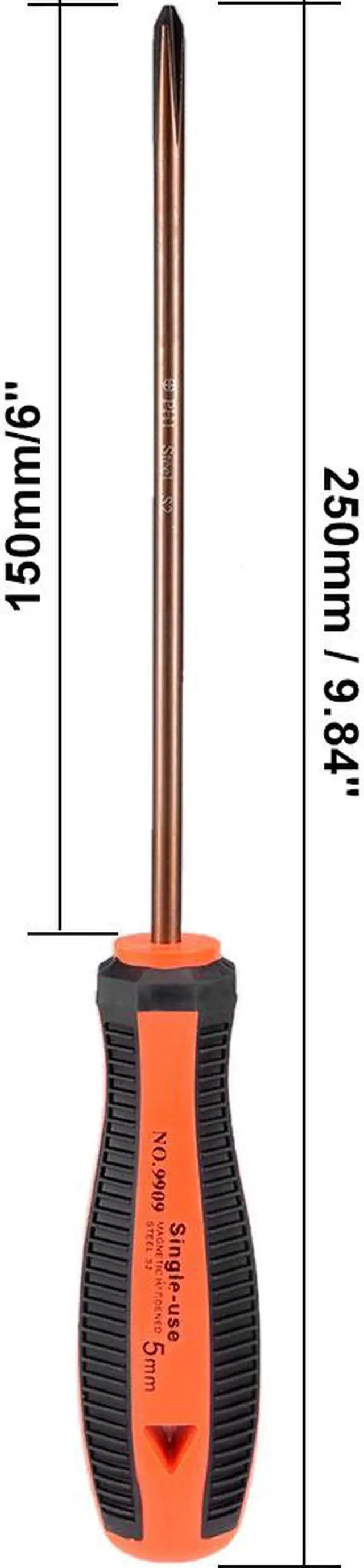 Alt view image 3 of 4 - #1(PH1) Phillips Screwdriver 6 Inch Round Shaft Magnetic