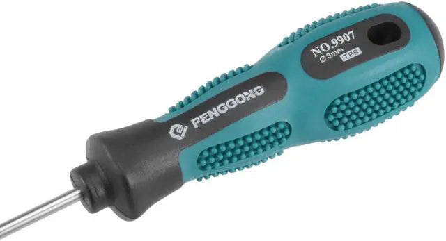 Alt view image 4 of 4 - #0 Phillips Screwdriver 5 Inch Round Shaft Non Slip Comfortable Handle