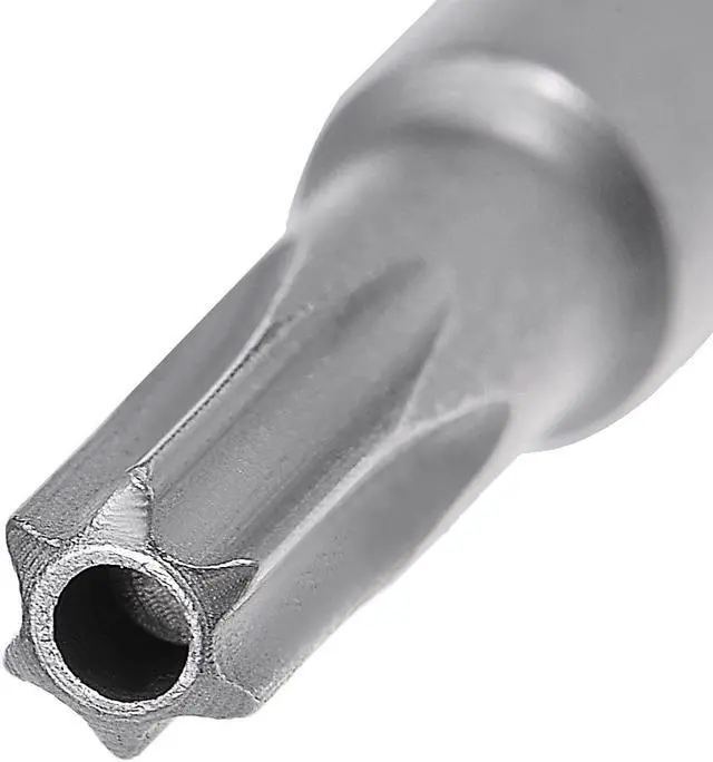 Alt view image 3 of 5 - 8 Pcs 1/4" Hex Shank T15 Magnetic Security Torx Screwdriver Bits 50mm Length