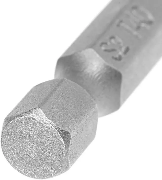 Alt view image 4 of 4 - 10pcs 50mm 1/4" Hex Shank T40 Magnetic Star Security Head Screwdriver Bits S2
