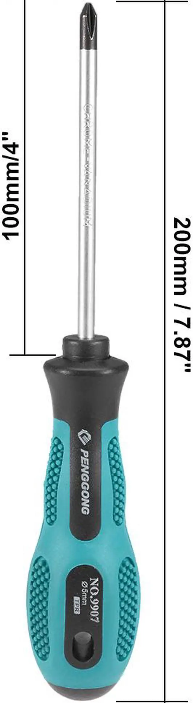 Alt view image 3 of 4 - #1 Phillips Screwdriver 4 Inch Round Shaft Non Slip Comfortable Handle