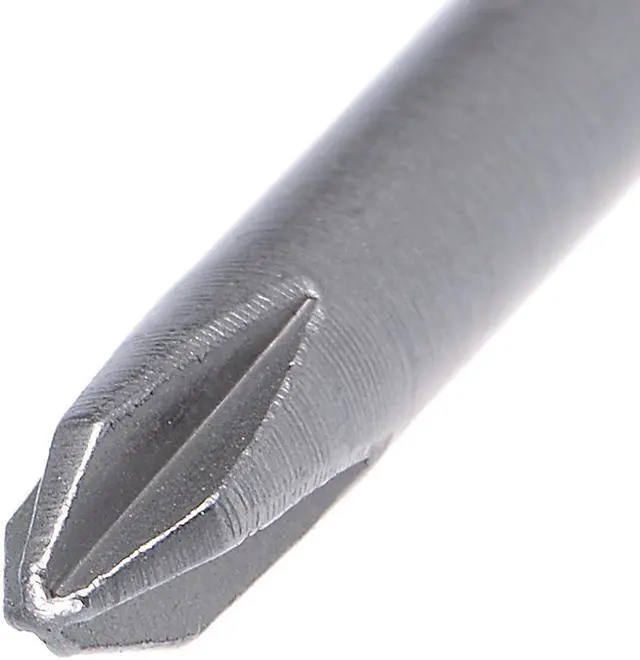 Alt view image 3 of 5 - 10 Pcs 5mm Shank 60mm Length 3.5mm Phillips PH1 Magnetic S2 Screwdriver Bits