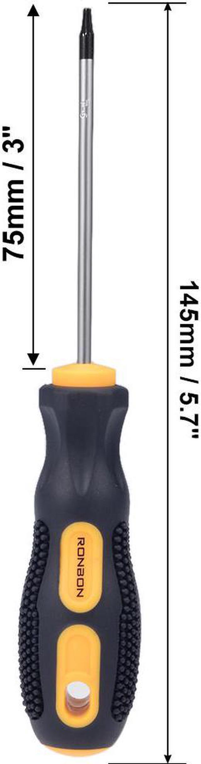 Alt view image 3 of 4 - T5 Screwdriver Torx Driver 2.4 Inch Shaft Magnetic