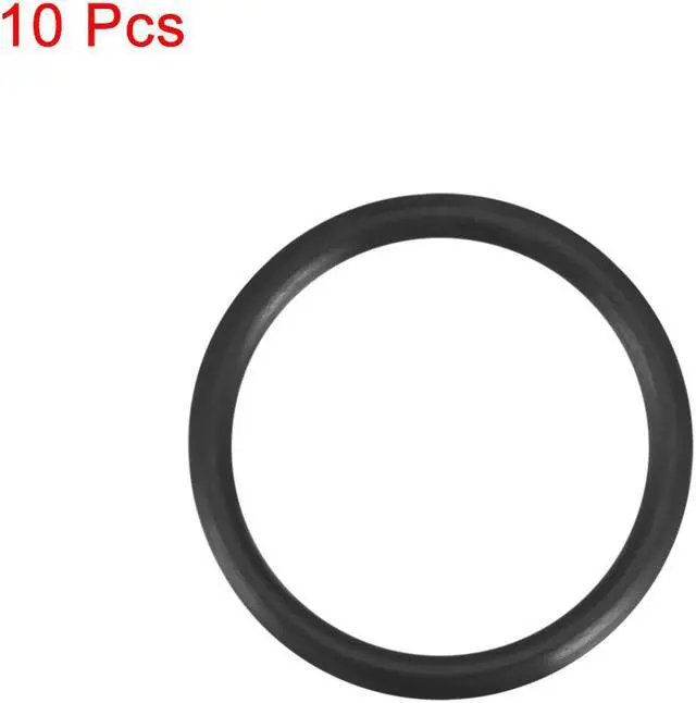 Alt view image 2 of 3 - O-Rings Nitrile Rubber 15mm x 19mm x 2mm Seal Rings Sealing Gasket 10pcs