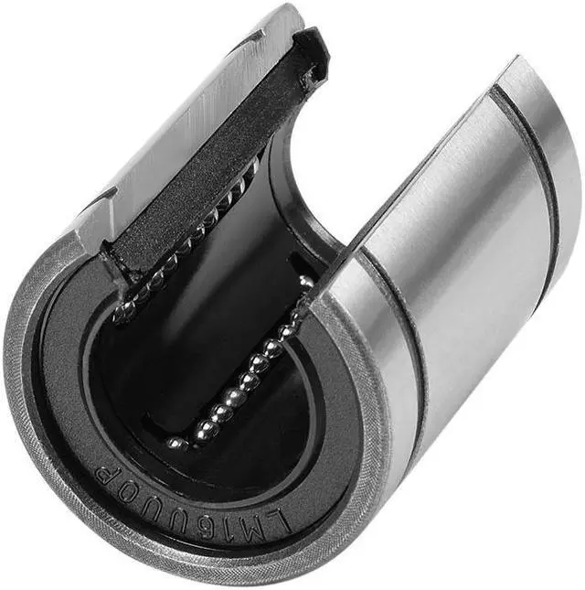 Alt view image 3 of 4 - LM16UUOP Linear Ball Bearings Open Type, 16mm Bore Dia, 28mm OD, 37mm Long 4Pcs