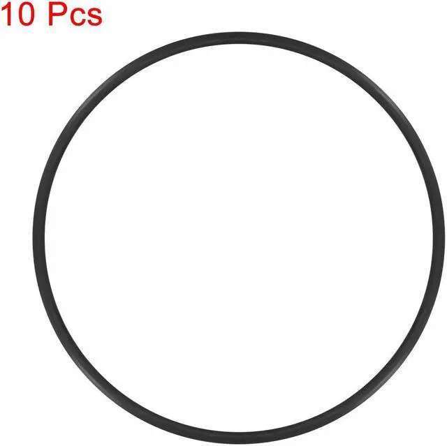 Alt view image 2 of 3 - O-Rings Nitrile Rubber 59mm x 63mm x 2mm Seal Rings Sealing Gasket 10pcs