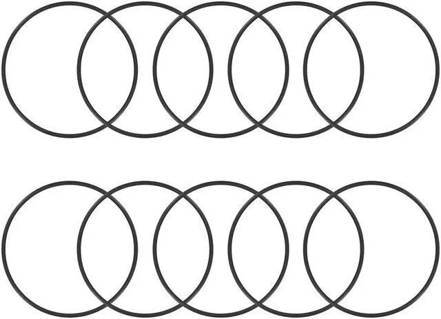 Main image of O-Rings Nitrile Rubber 59mm x 63mm x 2mm Seal Rings Sealing Gasket 10pcs