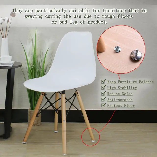 Alt view image 5 of 7 - M6 x 13 x 30mm Leveling Feet Adjustable Leveler Floor Protector for Desk 12pcs