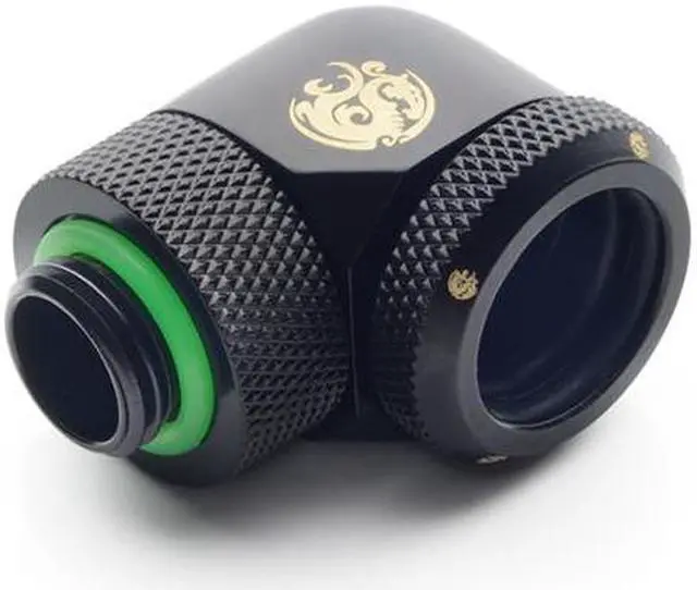 Main image of Bitspower Matt Black Enhance Rotary G1/4" 90-Degree Multi-Link Adapter For OD 16MM (2PCS)