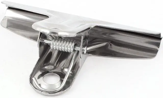Alt view image 2 of 2 - Unique Bargains Metal Spring Loaded Office File Paper Ticket Binder Clip Grip Clamp