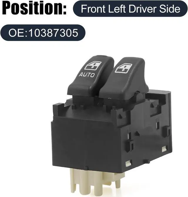 Alt view image 2 of 4 - Front Left Power Window Switch 10387305 for Venture Montana Chevrolet Pontiac